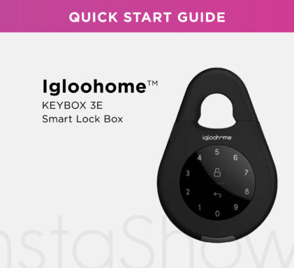 Igloohome Lock Box QS guide Cover image Blog