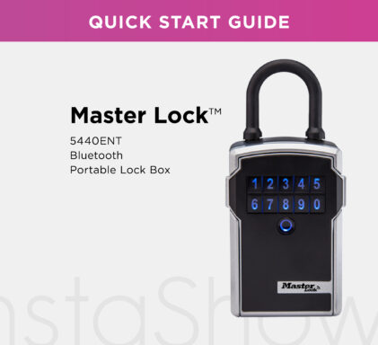 Master Lock Lock Box QS guide Cover image Blog